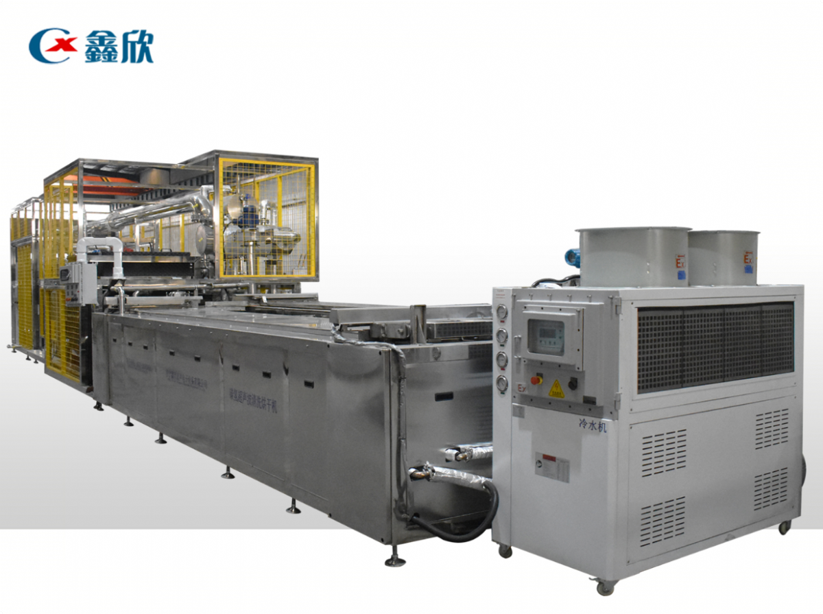 管材碳氢超声波清洗烘干机