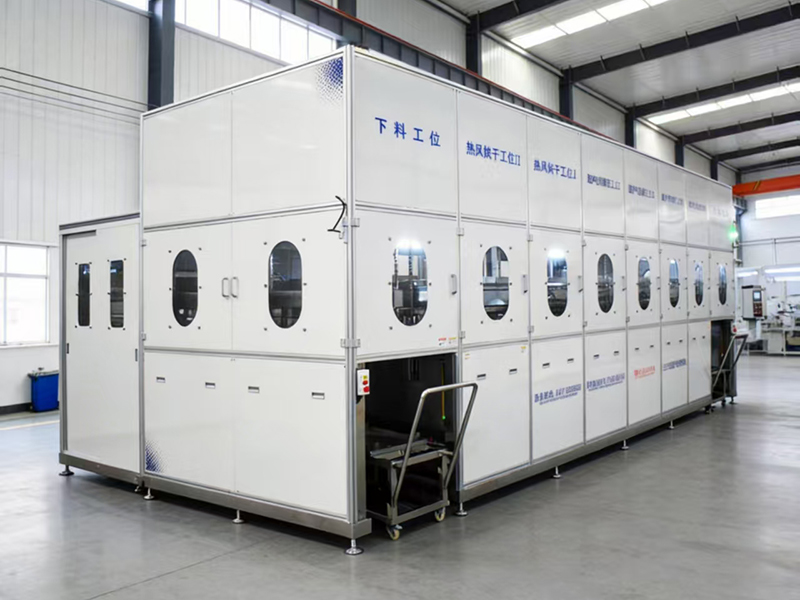 铝件全自动多工位超声波清洗烘干线-(4)