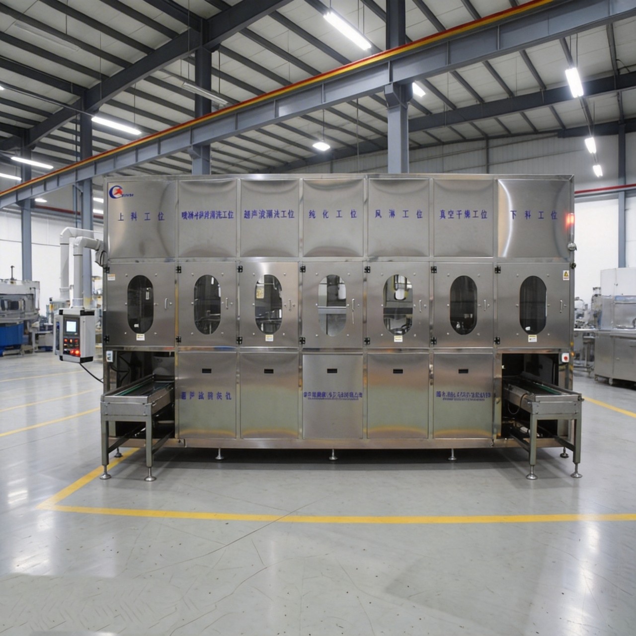 汽车零部件全自动多工位清洗烘干线 (4)