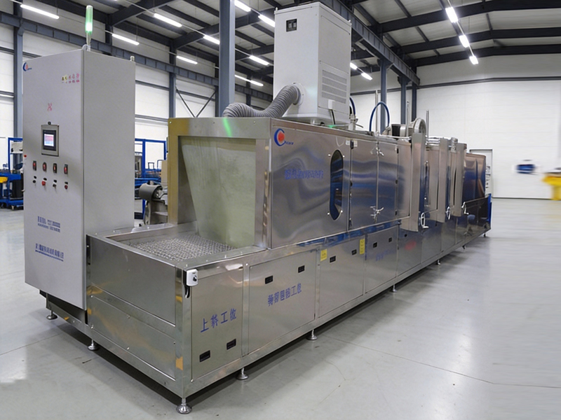 全自动通过式高压清洗烘干线-(1)