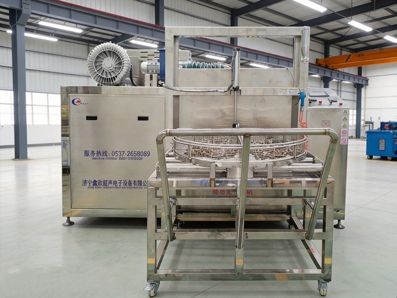 清洗螺栓螺母旋转高压喷淋清洗机