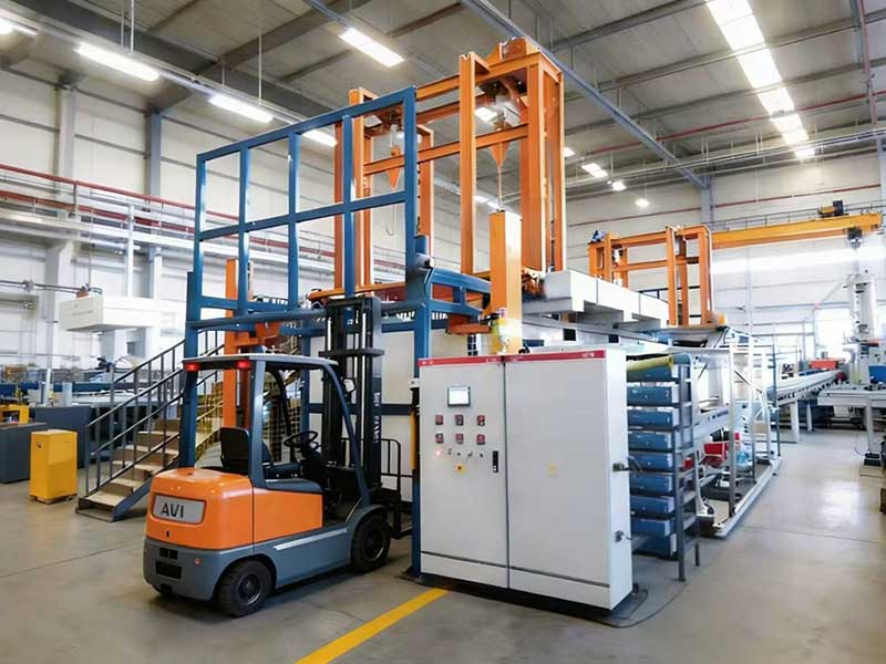 龙门式高铁零部件清洗烘干线